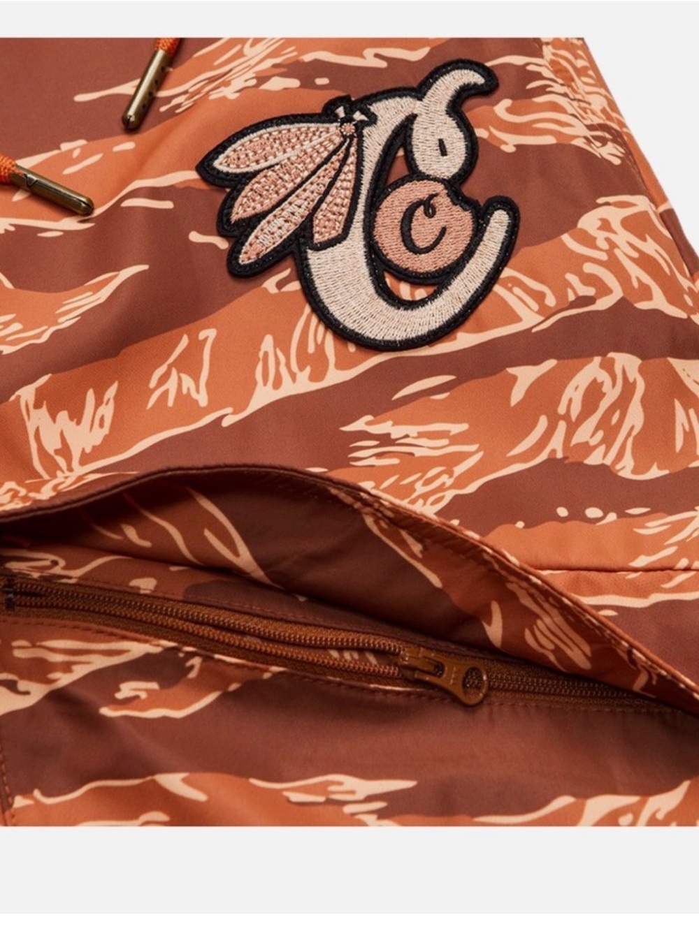 NWT Cookies 4X Orange Tiger-Print Jogger Pants - Unbranded - Picture 6 of 6